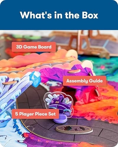 Educational Crystal Cup Rally Game for Kids - Develop Reasoning & Strategy Skill