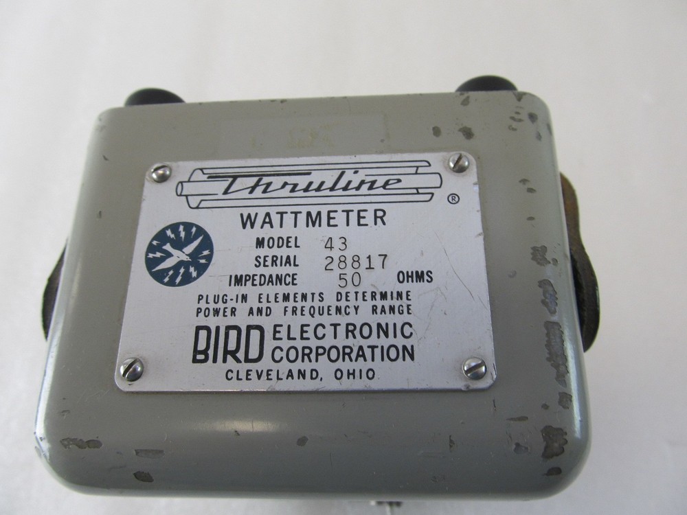 Bird Thruline Model 43 Wattmeter