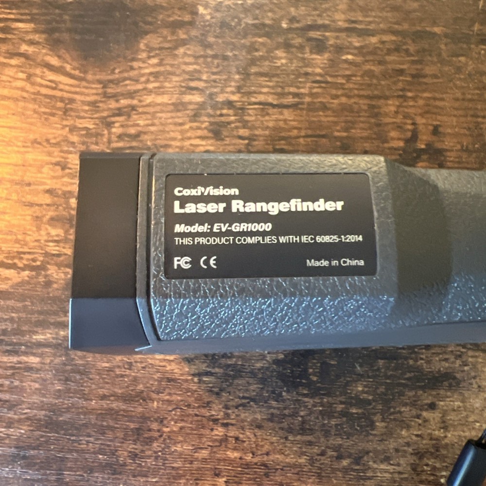 COXIVISION RANGEFINDER GOLF RANGE FINDER TESTED