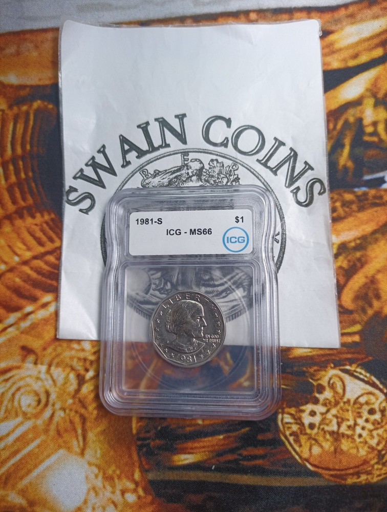 1981 S $1  Susan B Anthony  Dollar MS66 E122