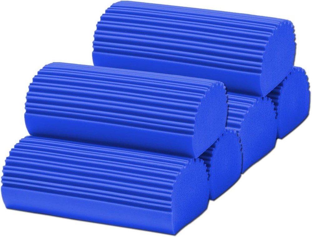 6 Pack Damp Clean Duster Sponge Dusting Sponge Duster Housekeeping Reusable