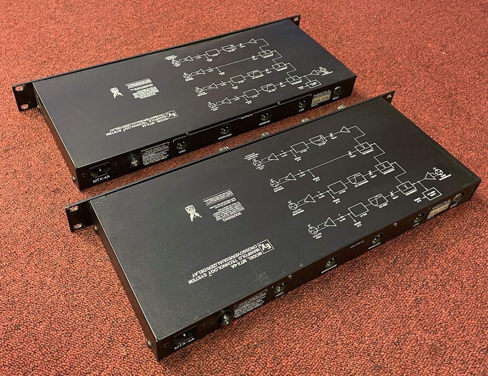 EV MTX-4A 4-Way Crossover for MT4 System (PAIR)