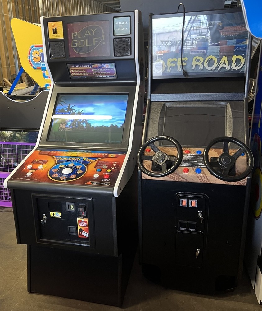 GOLDEN TEE ARCADE MACHINE by IT (Excellent Condition)