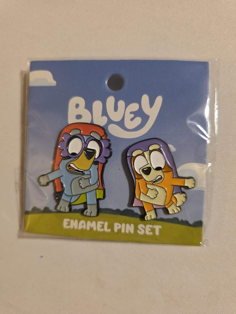 Bluey Grannies Enamel Pin Set