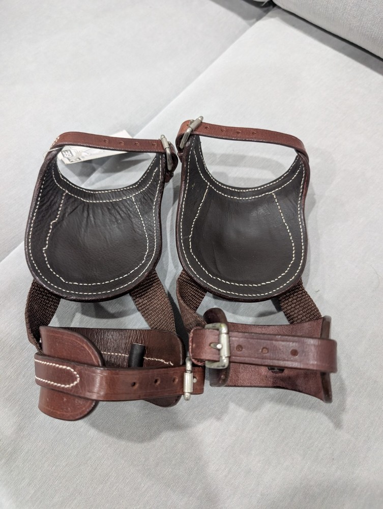 genuine Leather Skid Boots