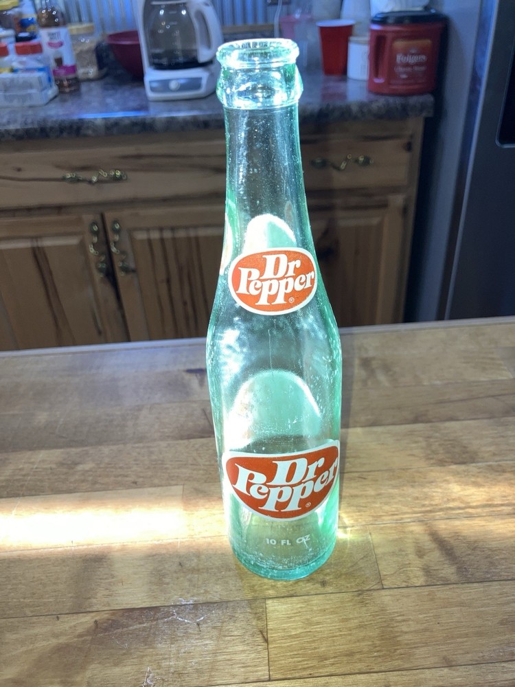 Vintage Dr Pepper Bottle10 Oz