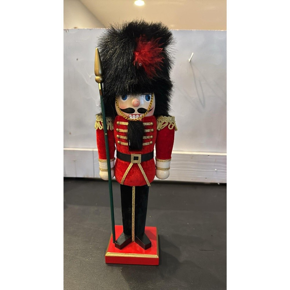 British Soldier Nutcrackers Christmas Decor 14 " Tall