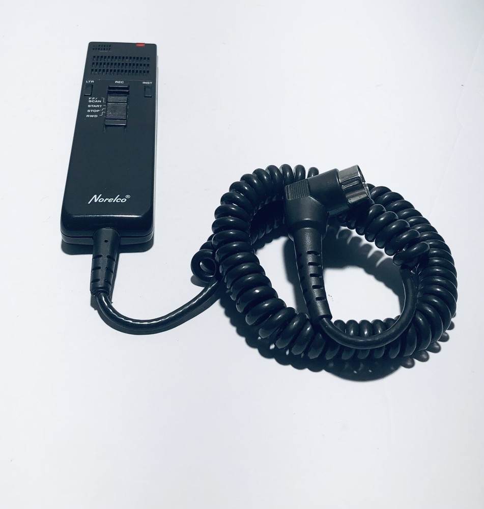 Norelco Dictation Microphone Controller LFH0836 Brown