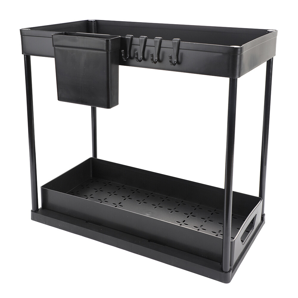 2 Pack Under Sink Organizers And Storage, Pull Out Bathroom Organizer