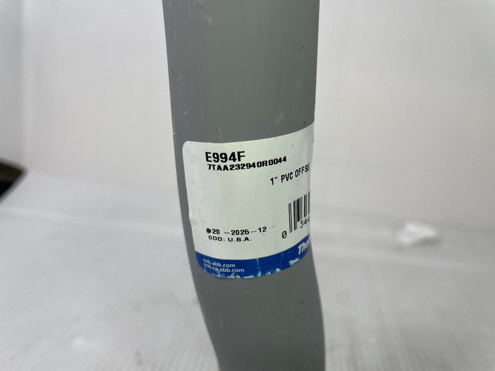 ABB Carlon E994F 1" PVC Conduit Offset - NEW