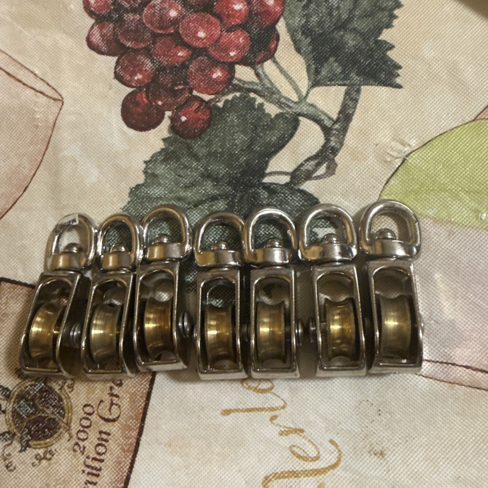 Pulleys lot of seven small