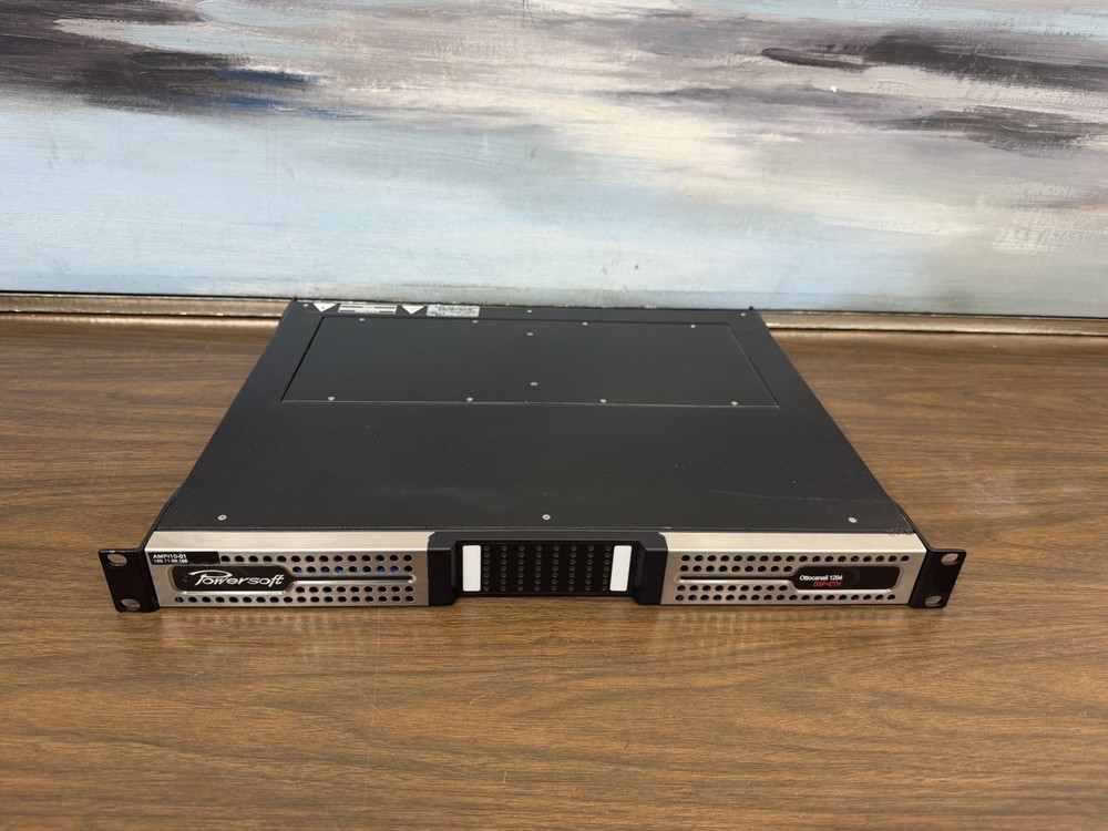 Powersoft Quattrocanali 1204 DSP+ETH Power Amplifier Working Great