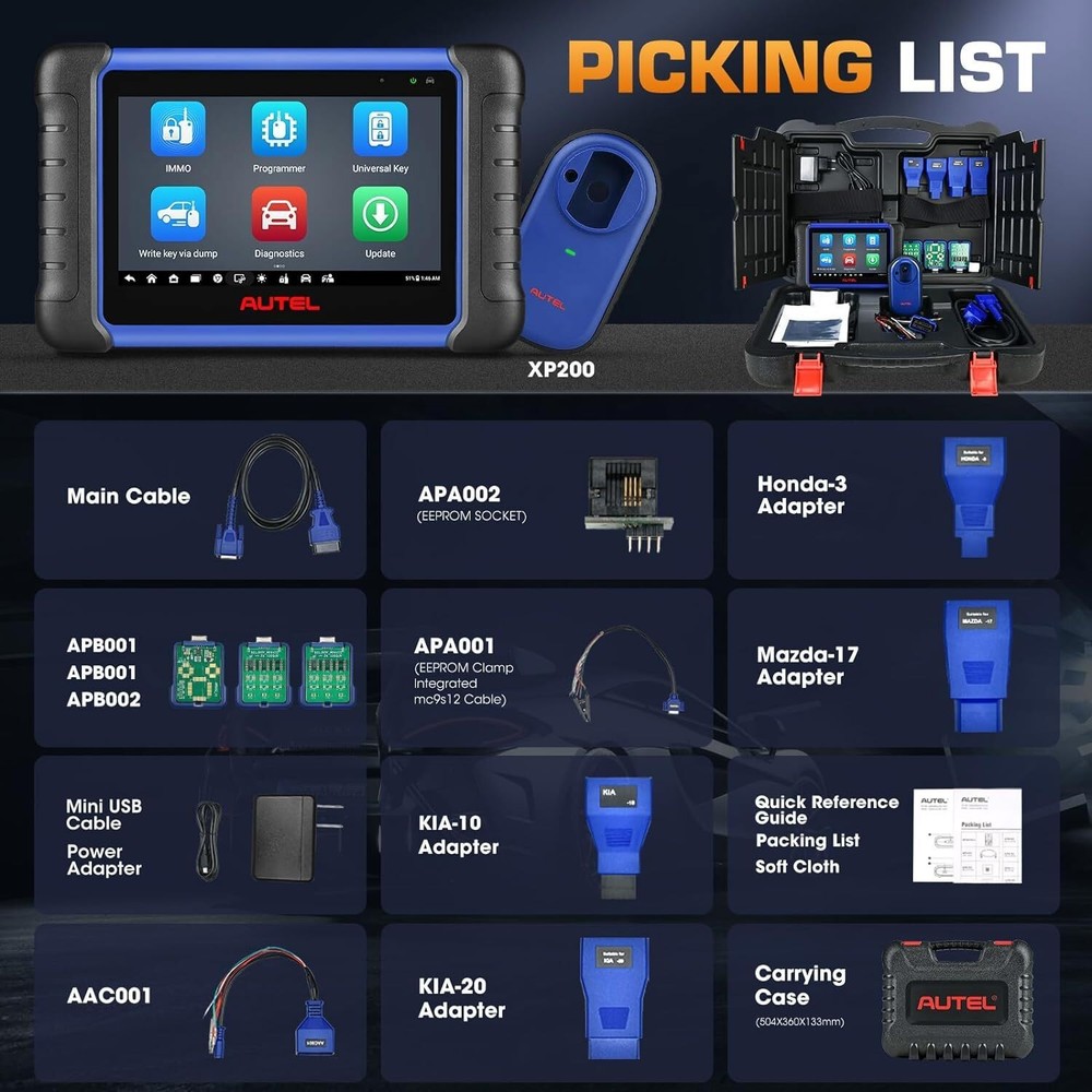 2026 New Autel MaxiIM IM508S, IMMO Key Programming & Full System Diagnostic Tool