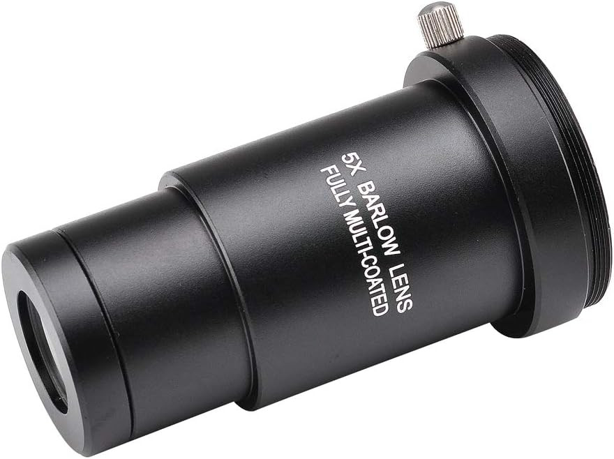 1.25-inch 5X Barlow Lens & Moon Filter & filter