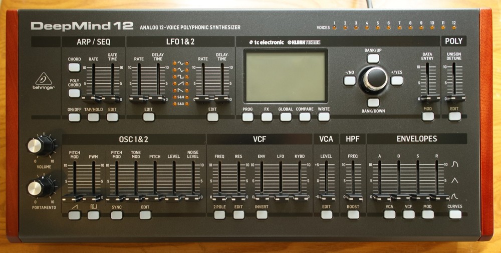 Behringer DeepMind 12D-Analog 12-voice Polyphonic desktop/rack synthesizer MINT!
