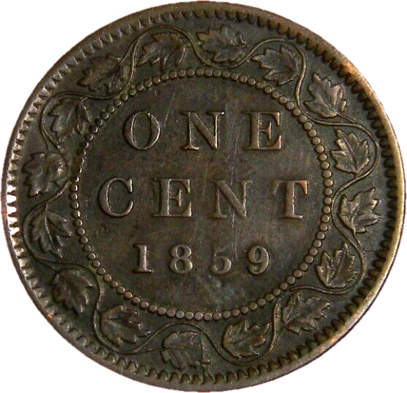 Canada 1859 One Cent (02000)
