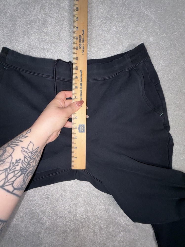 Bombas Bee Better Ankle Jogger Women's Medium Black 100% Cotton Terry Pull On