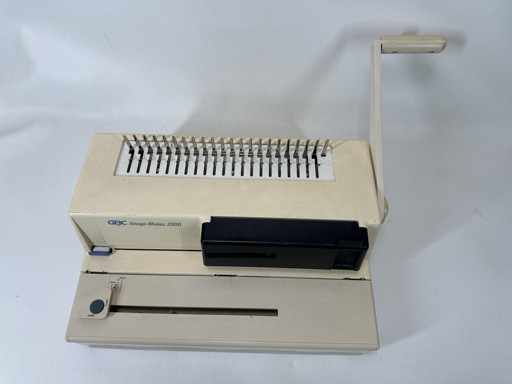 GBC Image Maker 2000 Comb Binding Machine