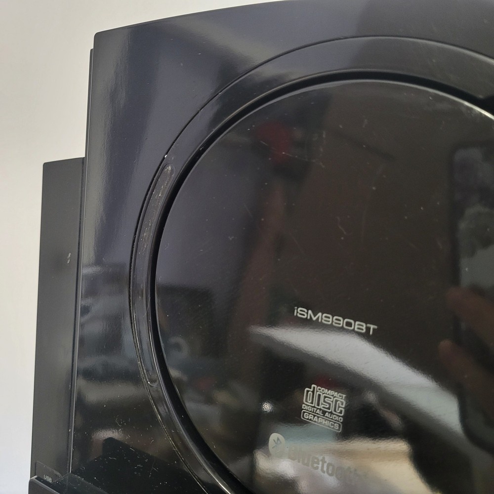 Singing Machine ISM990BT Bluetooth Karaoke System CD Player iPad iPhone Android