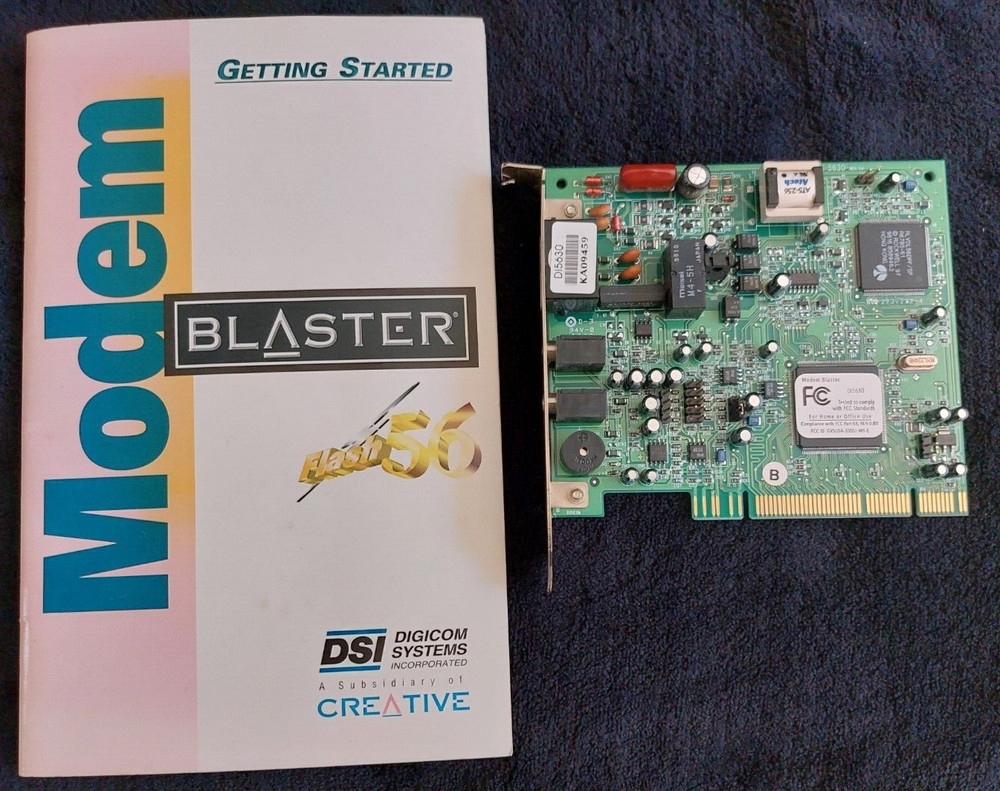 Creative Labs Modem Blaster Di5630 PCI MODEM