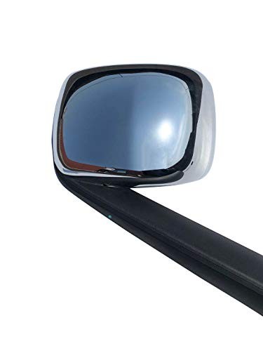 Replacement Chrome Hood Mirror Passenger Right Side Fit Passenger (RH) Side