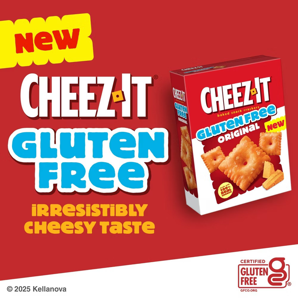 Cheez-It Gluten Free Snack Crackers - 9oz (3 pack)