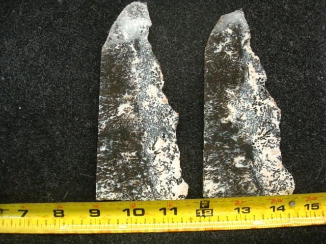 2 unknown jasper slabs
