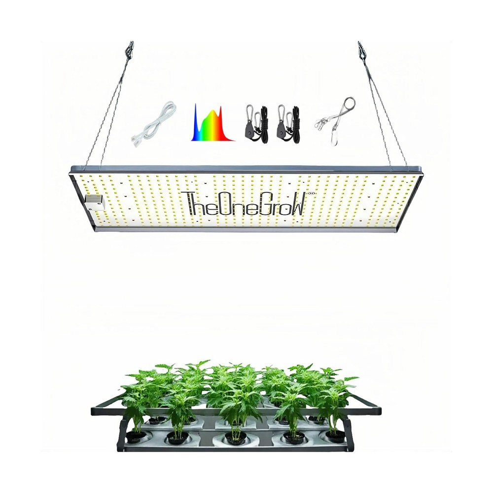 MA2000 2025 200W Dimmable LED Grow Light with High Efficiency Diodes, Full Sp...