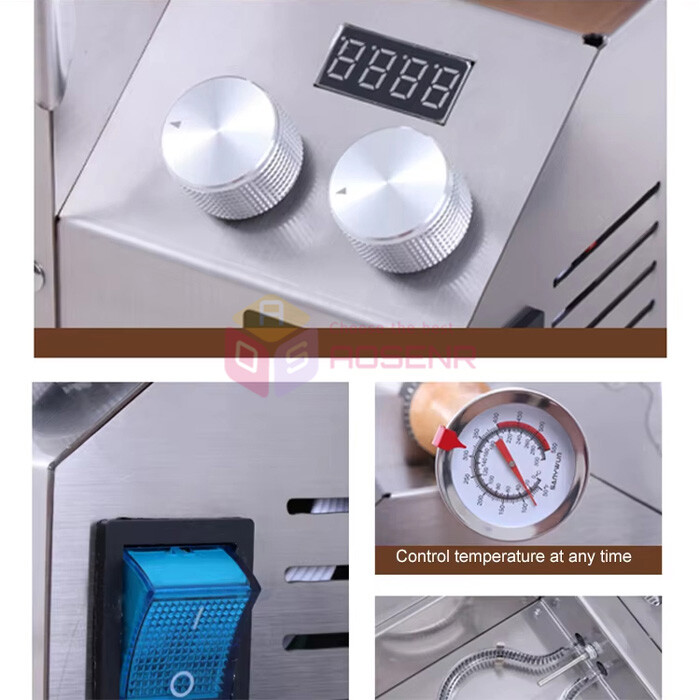 Electrical Heating Coffee Bean Baking Machine Electric Home Coffee Roaster