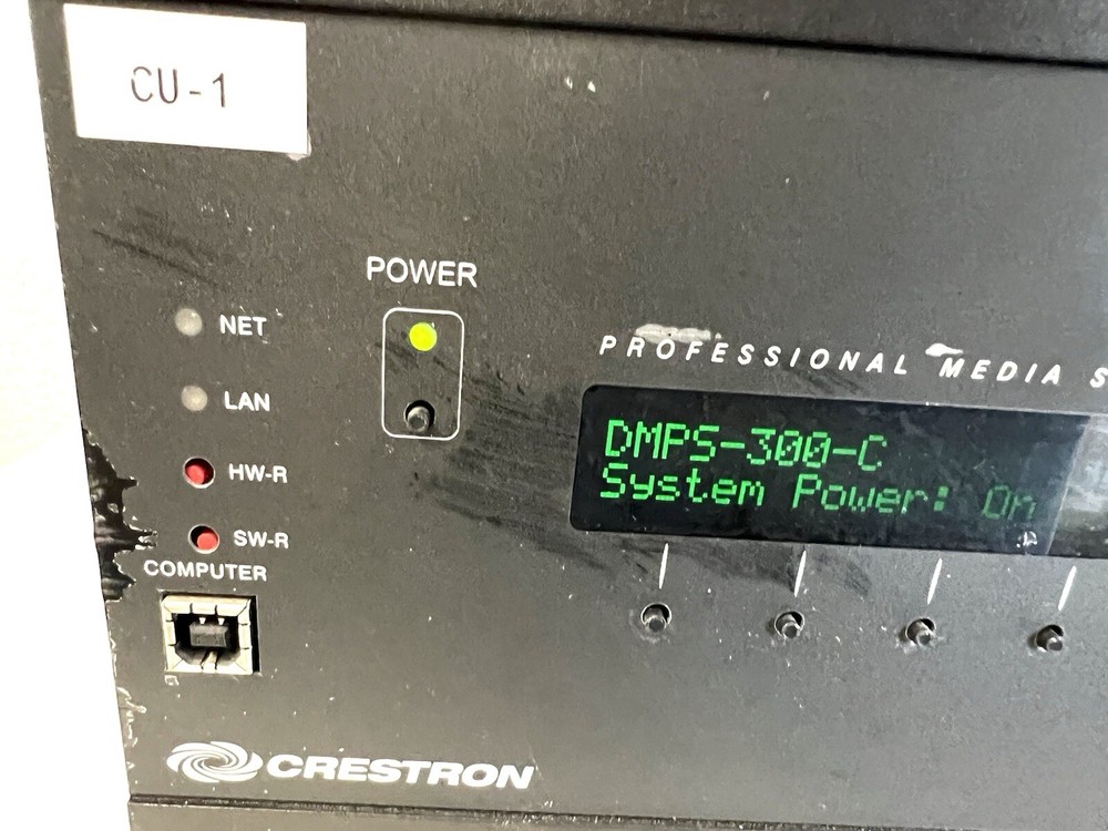 Crestron DMPS-300-C Pro Media System DigitalMedia Presentation NO REMOTE