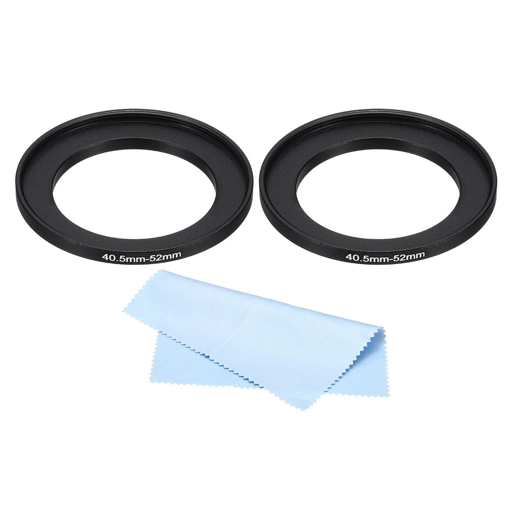 40.5mm-52mm Step Up Ring Camera Lens Filter Adapter Ring Filter with Cloth