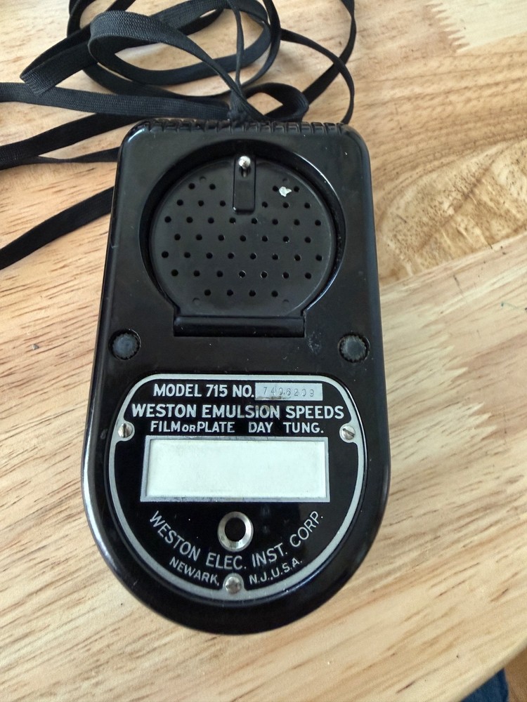 Vintage Weston Master Model 715 Universal Exposure Meter Tested & Working