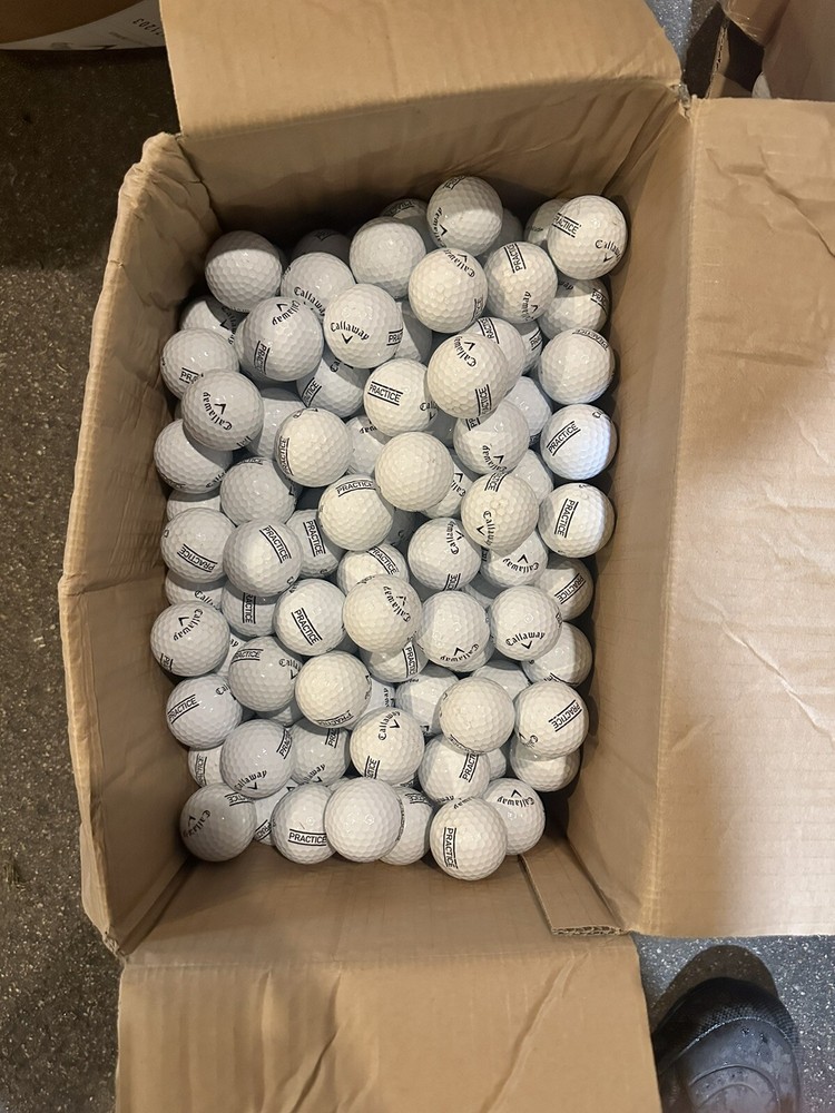 15 Dozen Premium Callaway Golf Range Balls - Used Range Balls  - White