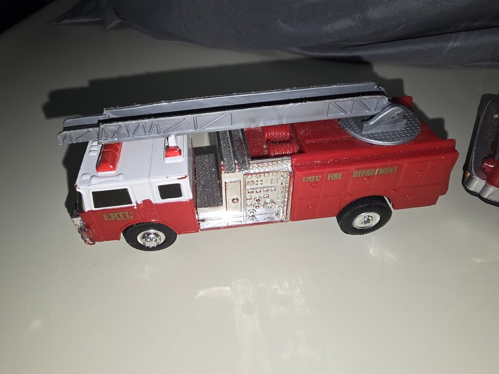 2 Firetrucks Toys Ertl Works As Should