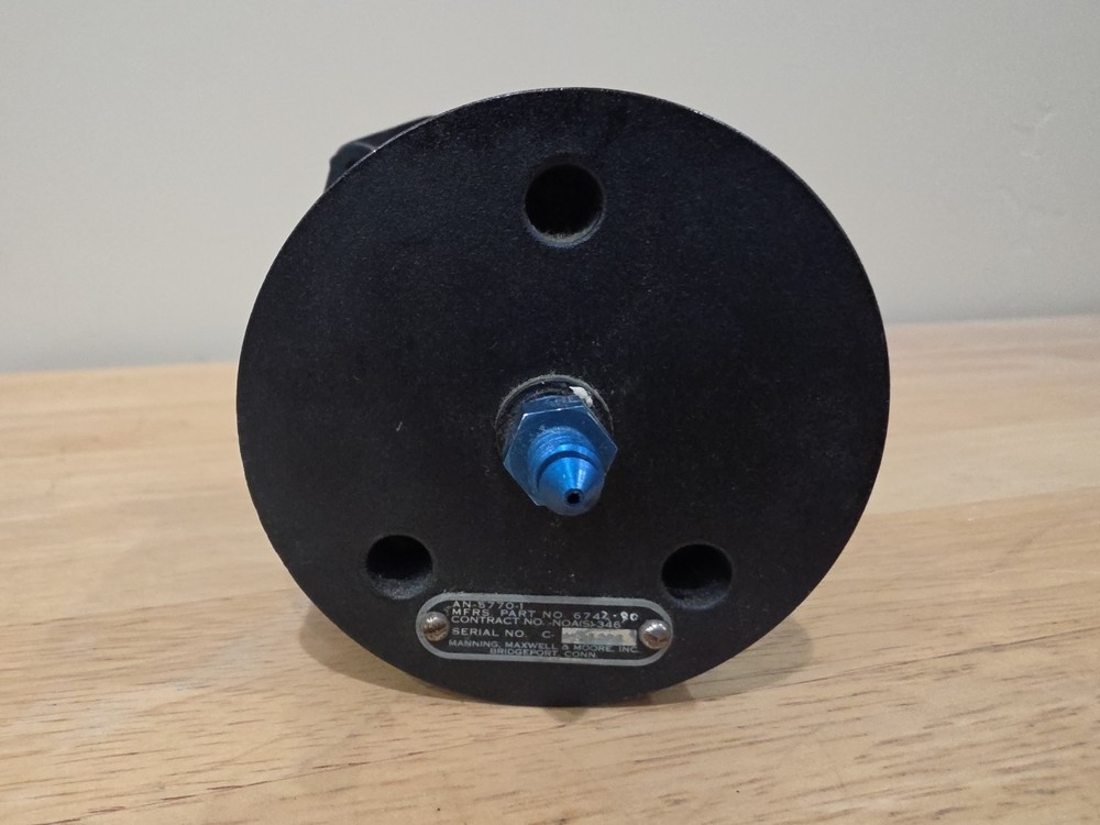 Manning Manifold Pressure Indicator Model AN-5770-1