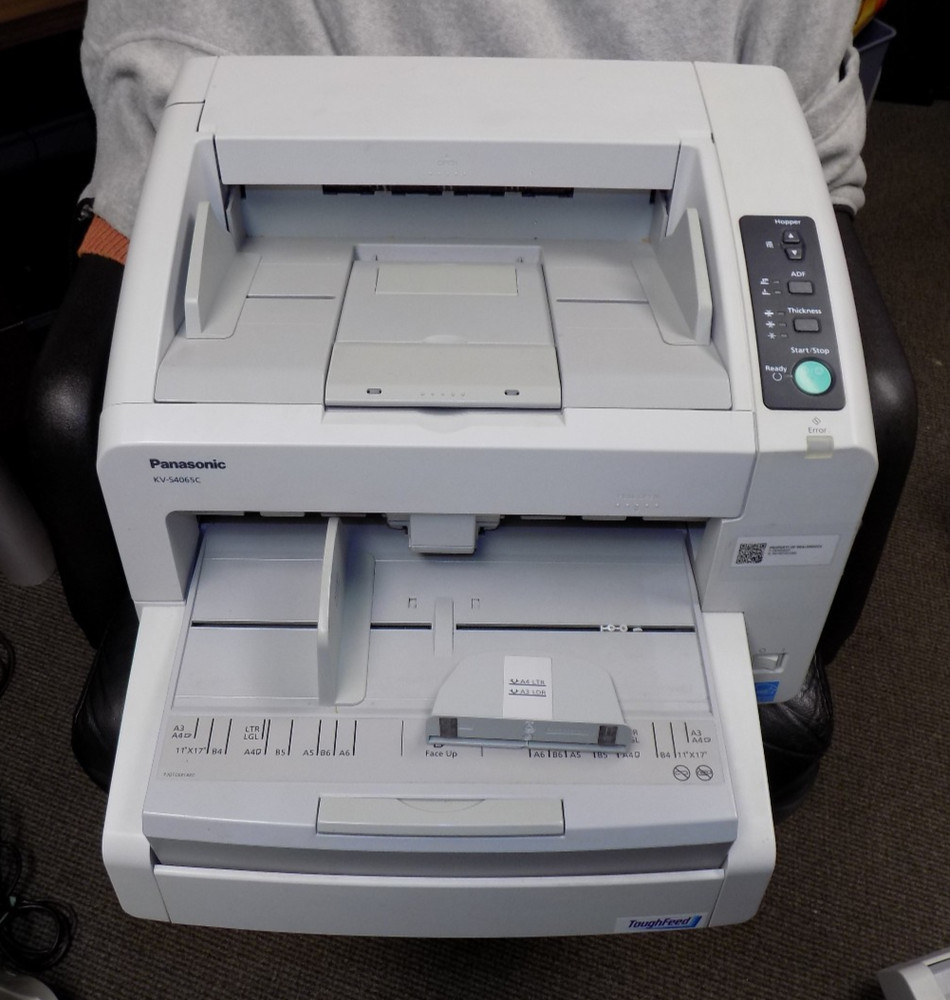 Panasonic KV-S4065C Document Scanner Tested Works