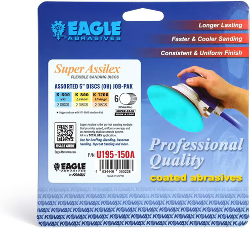 Eagle Abrasives 5” Assilex Discs - Asstd NH