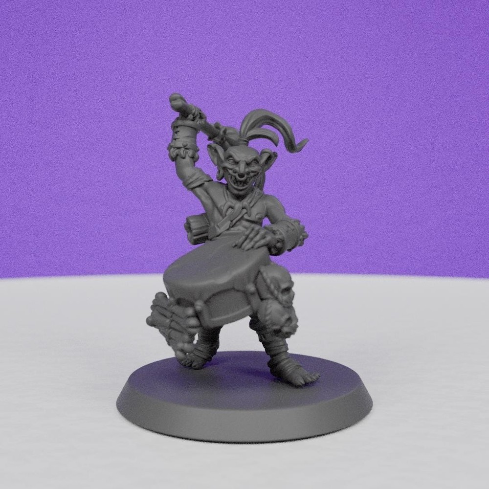 Goblin Drummer | Galaad Miniatures