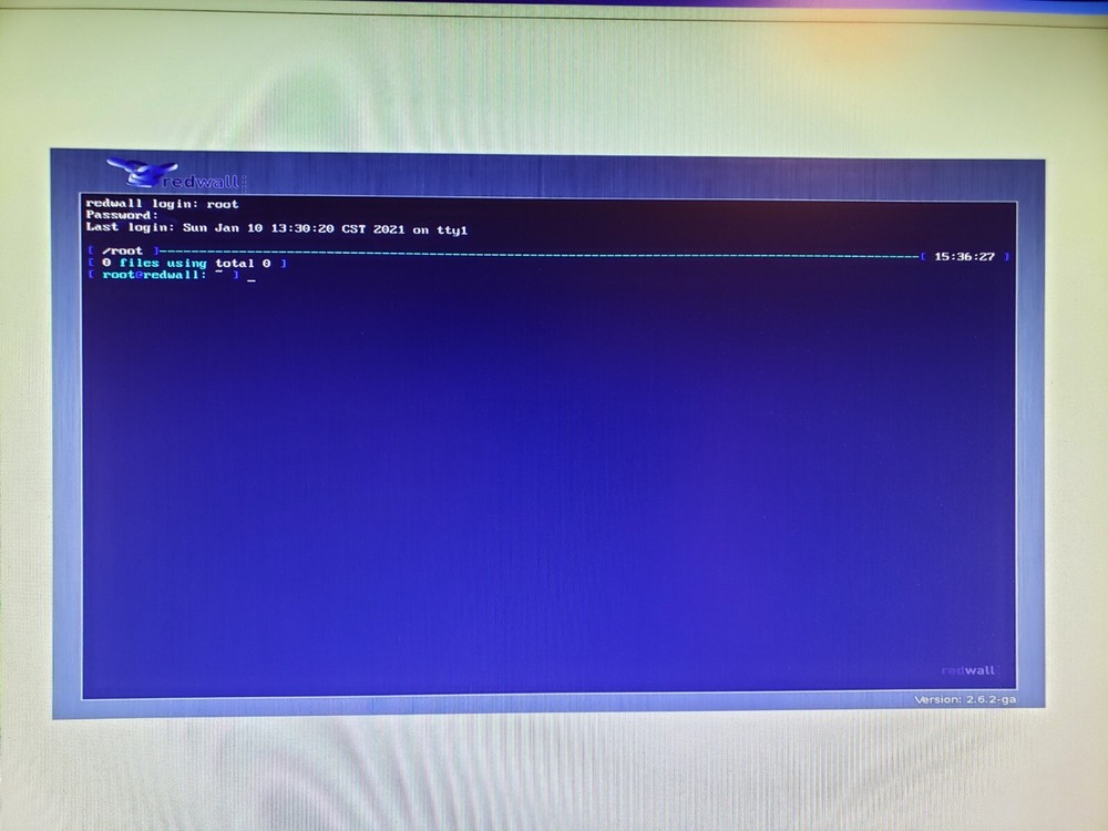redWall Firewall Network Firewall Redis Wall - Linux Gentoo 32bit - CLI