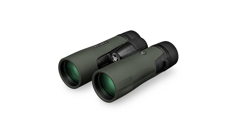 Vortex Optics Diamondback HD 10x42 Binocular with Free Camo Forest Hat Bundle