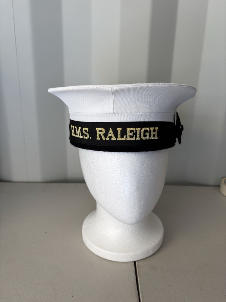 HMS Raleigh sailors hat size 59