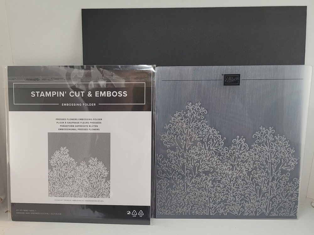 Stampin' Up! -Pressed Flower- Embossing Folder - *Retired*