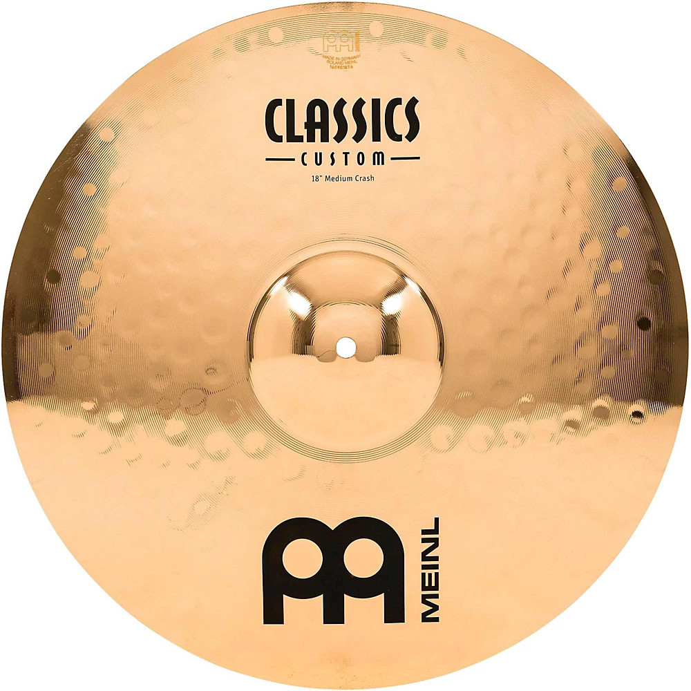 Meinl Classics Custom Medium Crash - Brilliant 18 in.