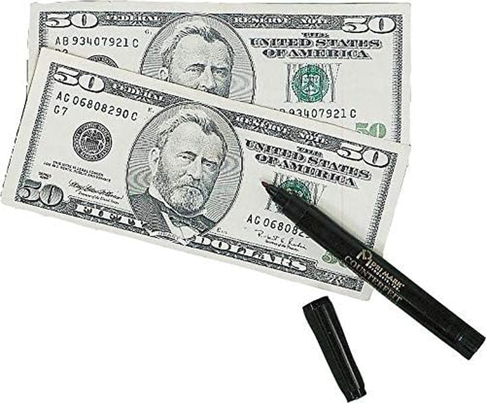 Counterfeit Detector Pens Black 3 Pack