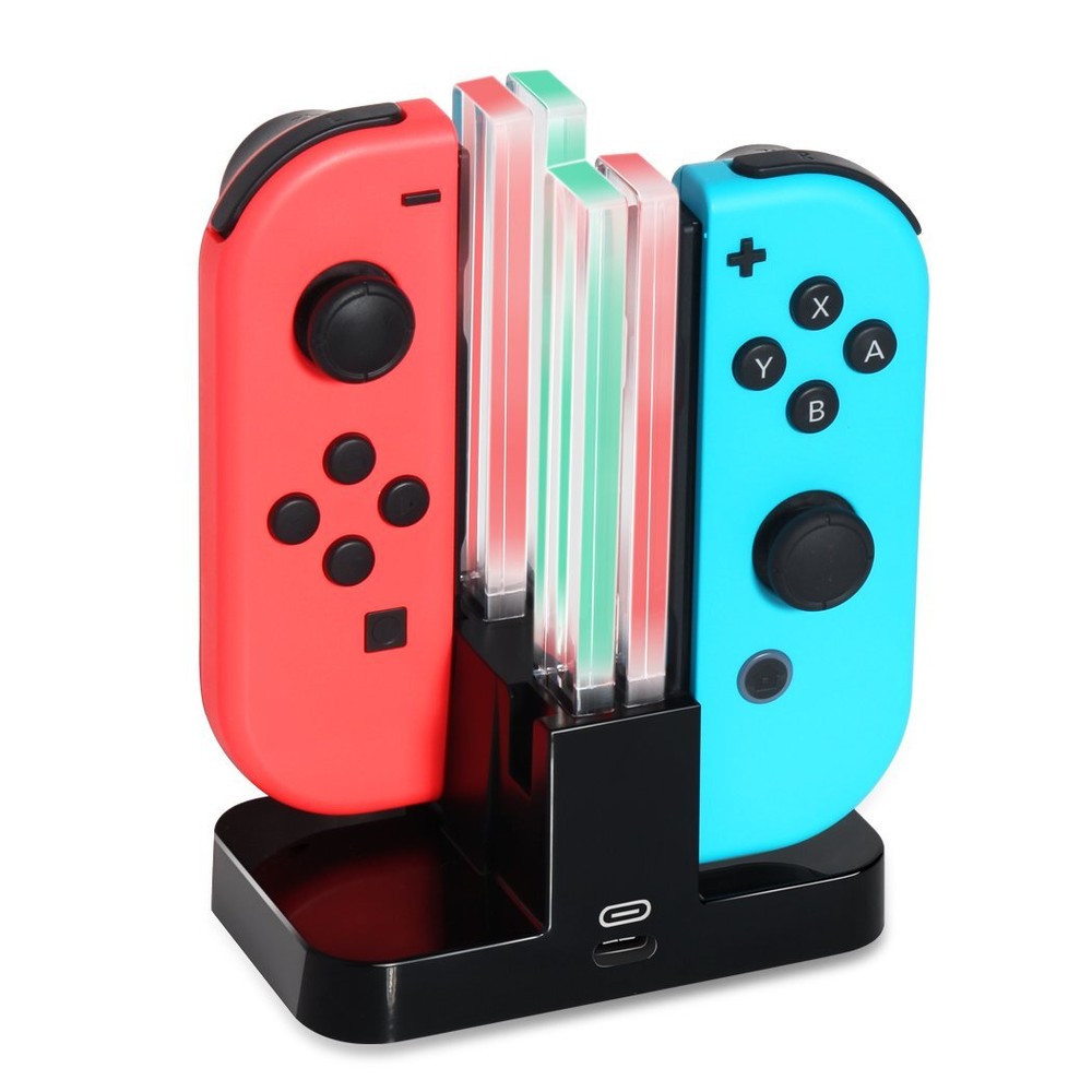 Switch Controller Charger for Nintendo Switch Joy-Cons Charging Dock Station