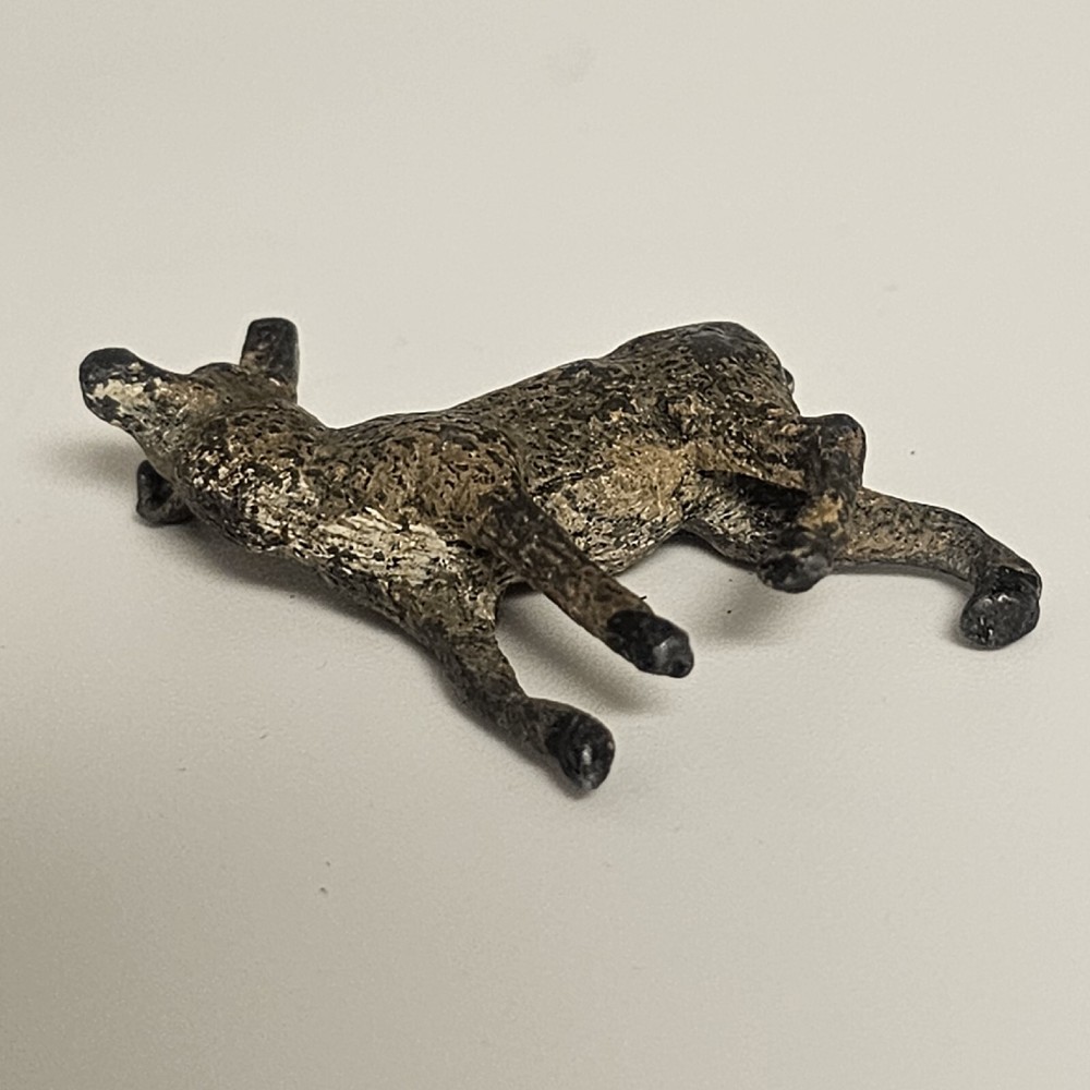 Cold Painted Vienna Bronze Style Deer Elk Figurine
