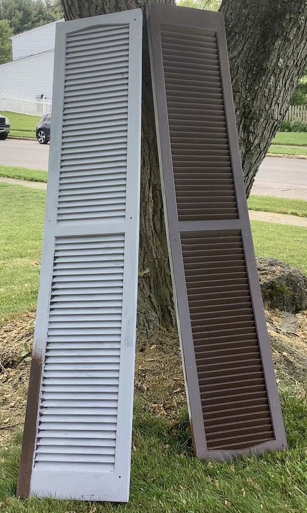 Heavy Resin Outdoor Shutters (2)