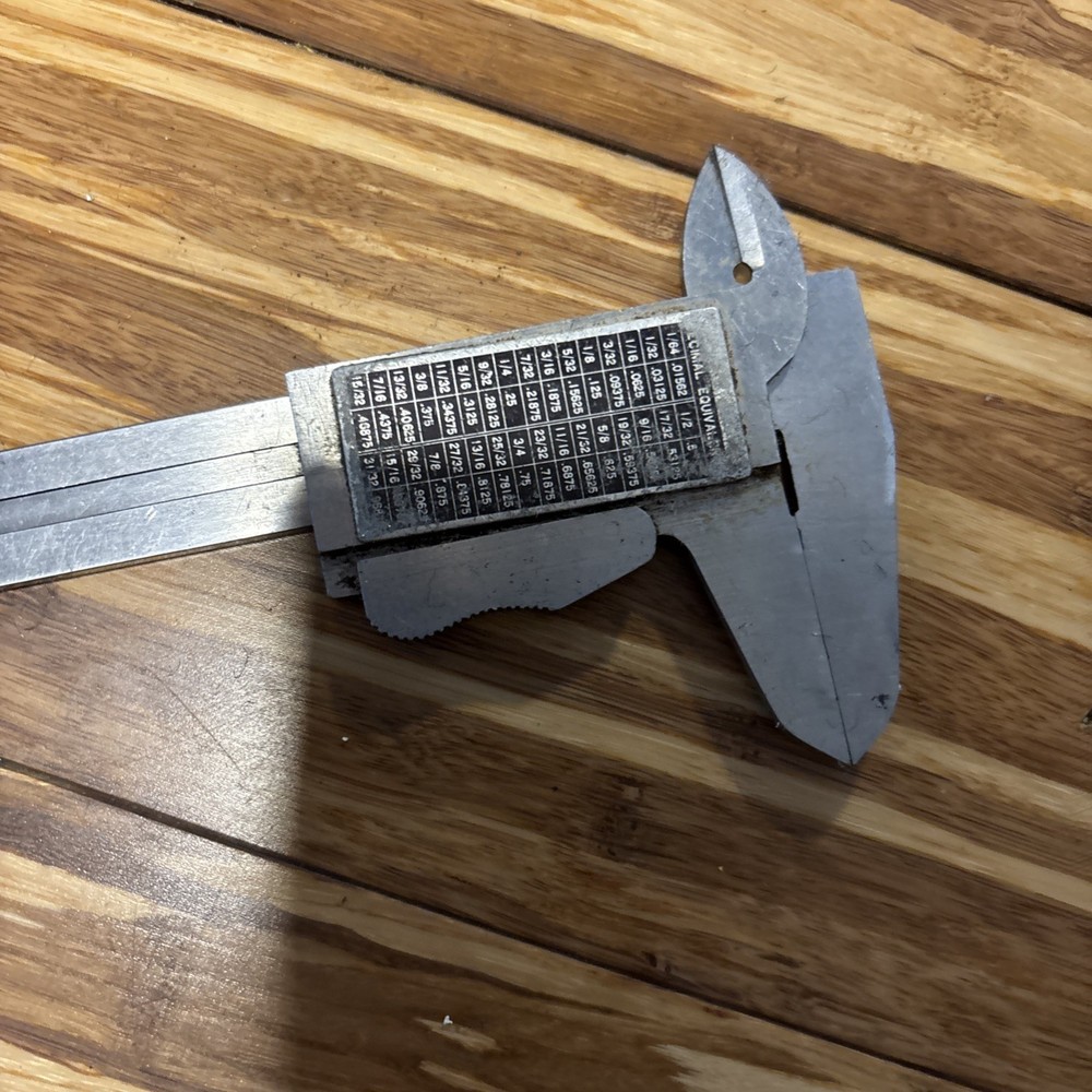 Central Tool Co. Stainless Steel Caliper Micrometer