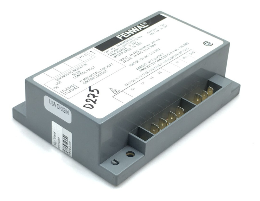 FENWAL 35-655605-013 Automatic Ignition System Control Module used #D275