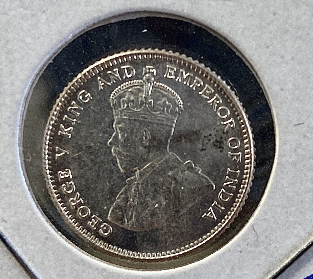 1927 Straits Settlement 10c GEM BU